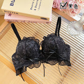 Japanese Style Lolita Princess Wind Lace Lace Lingerie Design for Girls Push-up Bra Women Underwear Push Up Bra