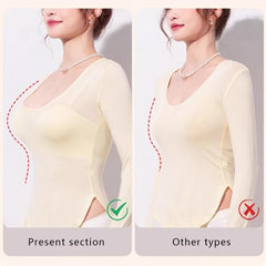 FallSweet Push Up Bra for Women Seamless Bras Comfortable Wireless Bralette 8cm Thick Chest Brassiere Sexy Lingerie 32-38AB