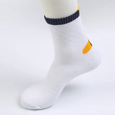 Men's socks autumn and winter mid-tube basketball sports socks high-quality pure cotton comfortable breathable cotton socks