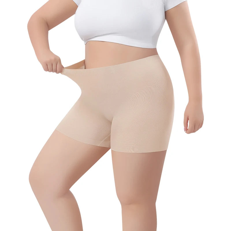 Skirt Shorts Women Seamless Panties Women's Summer Shorts Safety Short Pants Sportswear Woman Gym Underwear Protective Plus Size