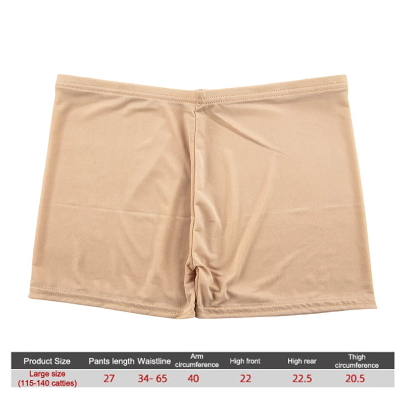 Soft Cotton Seamless Safety Short Pants Summer Under Skirt Shorts Modal Ice Silk Breathable Short Tights Underwear