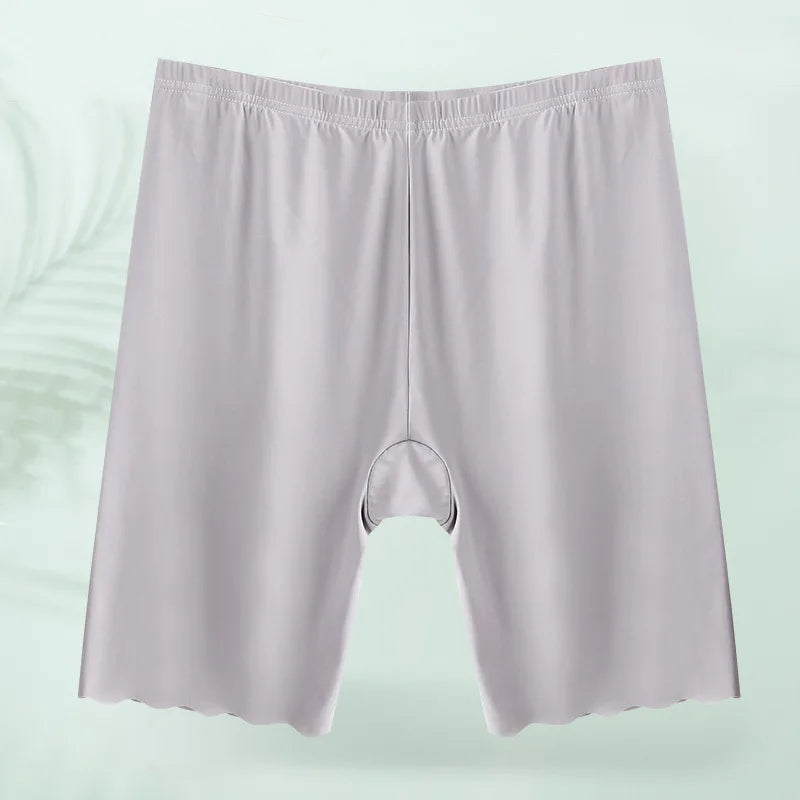 Seamless Safety Short Pants Summer Women Plus Size Boxers for Female Anti Rub Safety Shorts Under Skirt Panties Underwear 120KG