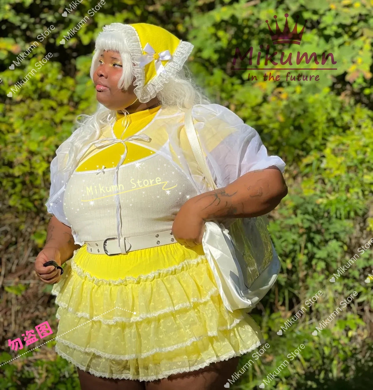 Mikumn Harajuku Sweet Lace Shorts Skirts Y2k Japanese Lolita Kawaii JK Ruffles Bloomers Women Elastic Waist Safety Short Pants