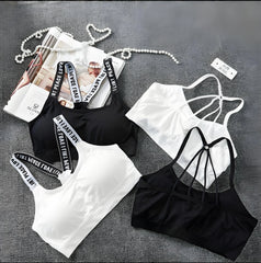 Breathable Sexy Seamless Top Women Sports Bra High Impact For Gym Fitness Yoga Sportswear Push Up Bra