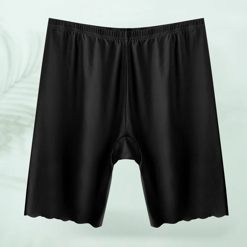 Seamless Safety Short Pants Summer Women Plus Size Boxers for Female Anti Rub Safety Shorts Under Skirt Panties Underwear 120KG