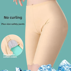 Seamless Safety Short Pants Summer Women Plus Size Boxers for Female Anti Rub Safety Shorts Under Skirt Panties Underwear 120KG