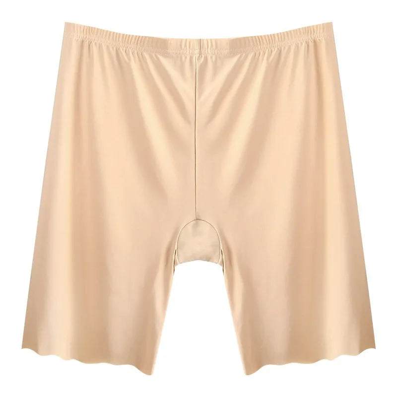 Seamless Safety Short Pants Summer Women Plus Size Boxers for Female Anti Rub Safety Shorts Under Skirt Panties Underwear 120KG