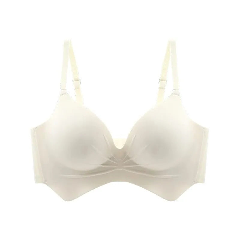 FallSweet Push Up Bra for Women Seamless Bras Comfortable Wireless Bralette 8cm Thick Chest Brassiere Sexy Lingerie 32-38AB