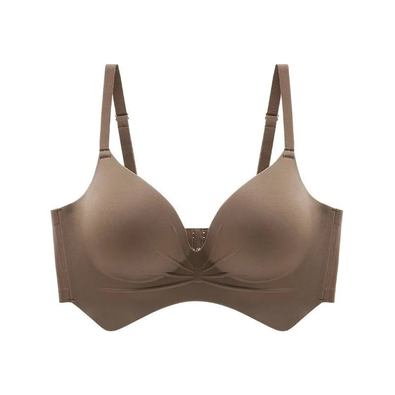 FallSweet Push Up Bra for Women Seamless Bras Comfortable Wireless Bralette 8cm Thick Chest Brassiere Sexy Lingerie 32-38AB