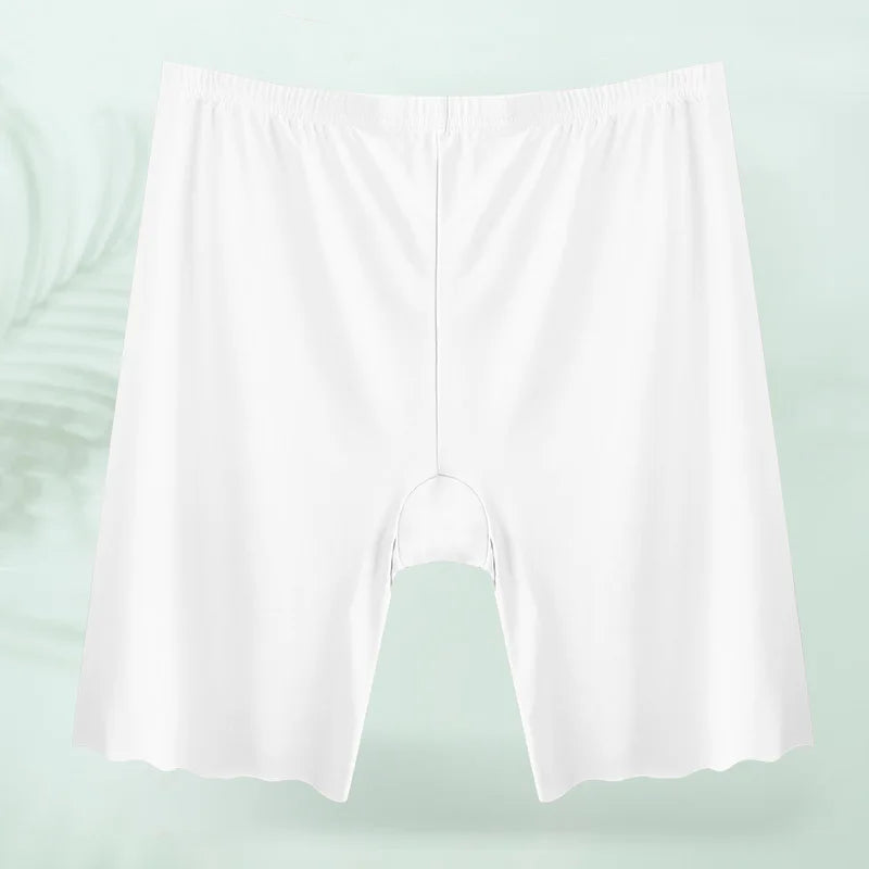 Seamless Safety Short Pants Summer Women Plus Size Boxers for Female Anti Rub Safety Shorts Under Skirt Panties Underwear 120KG