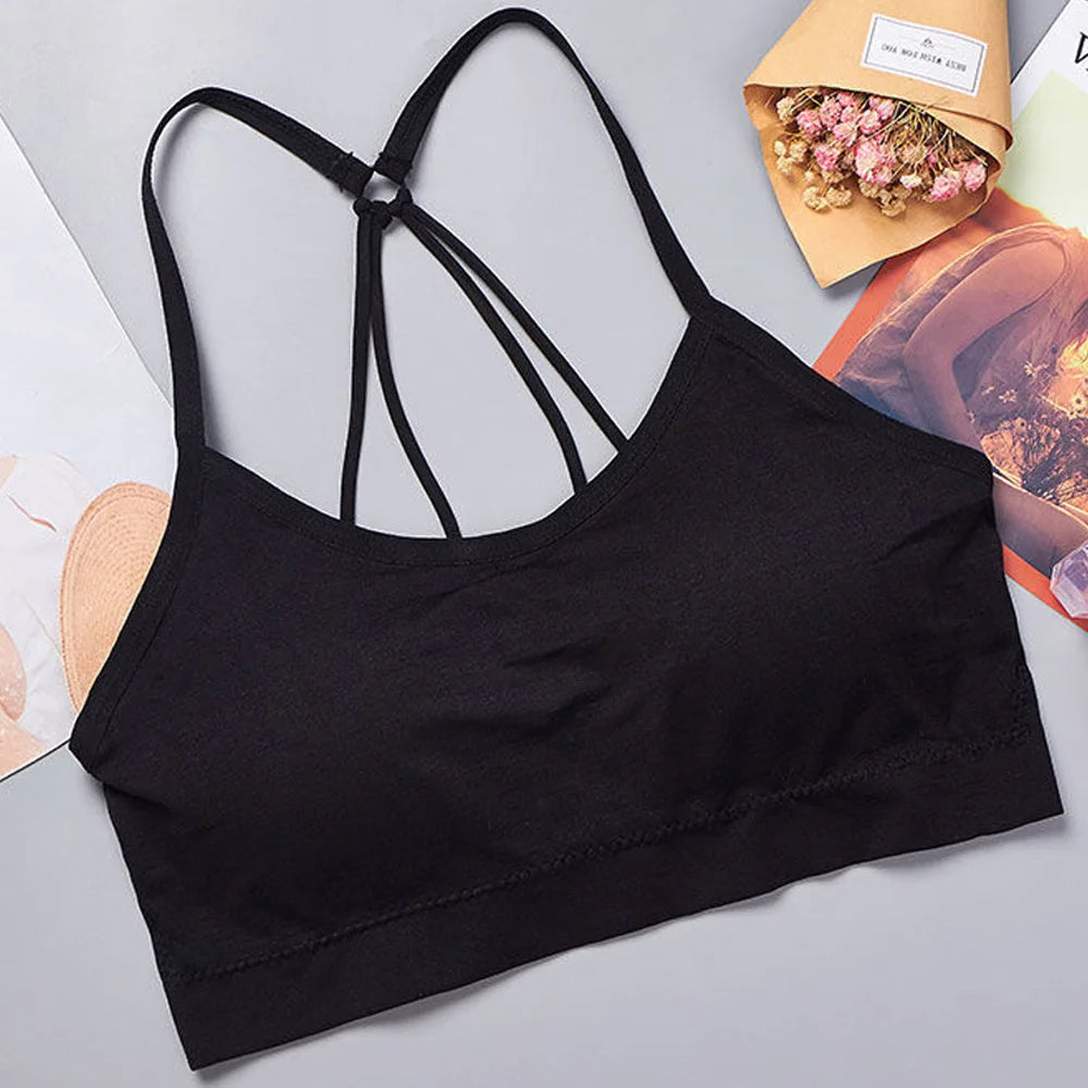 Breathable Sexy Seamless Top Women Sports Bra High Impact For Gym Fitness Yoga Sportswear Push Up Bra